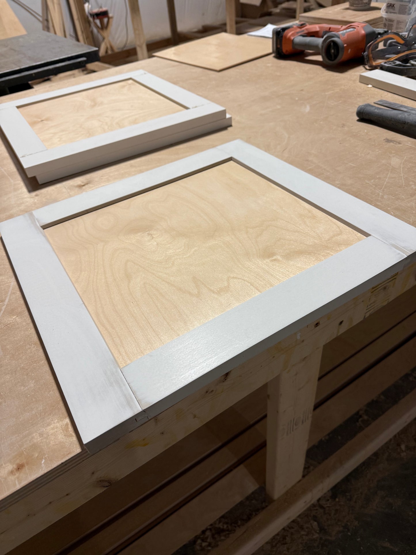 Shaker door unfinished