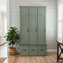 The Lindenhall Mudroom 3 Lockers with Drawers