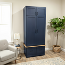 The Tallnook Mudroom Cabinet with Storage Lockers