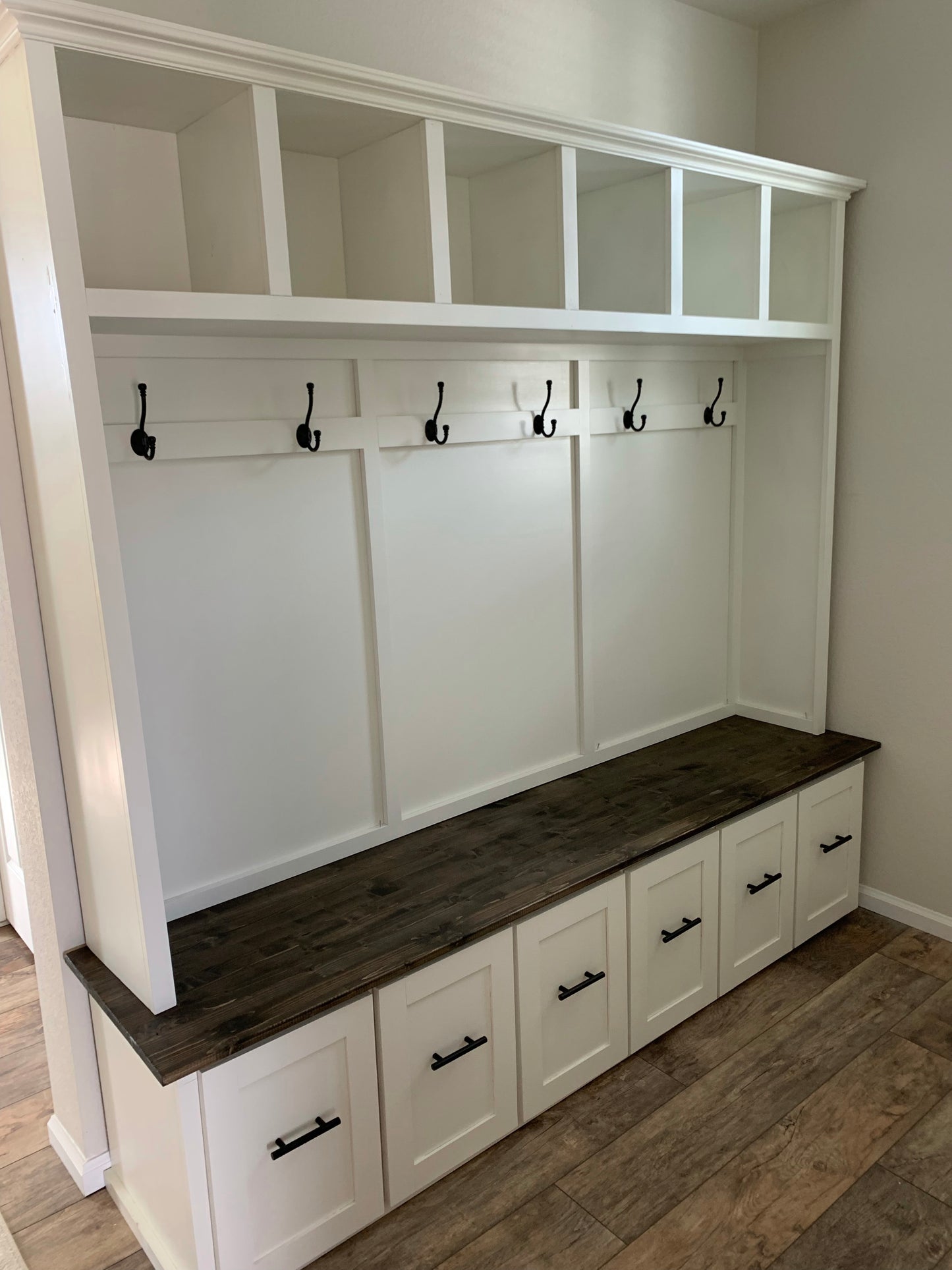 Farmhouse Halltree | Mudroom locker Farmhouse Halltree | Mudroom locker | hall tree | entryway furniture | bench with storage | shaker cabinet| hall tree | entryway furniture | bench with storage | shaker cabinet