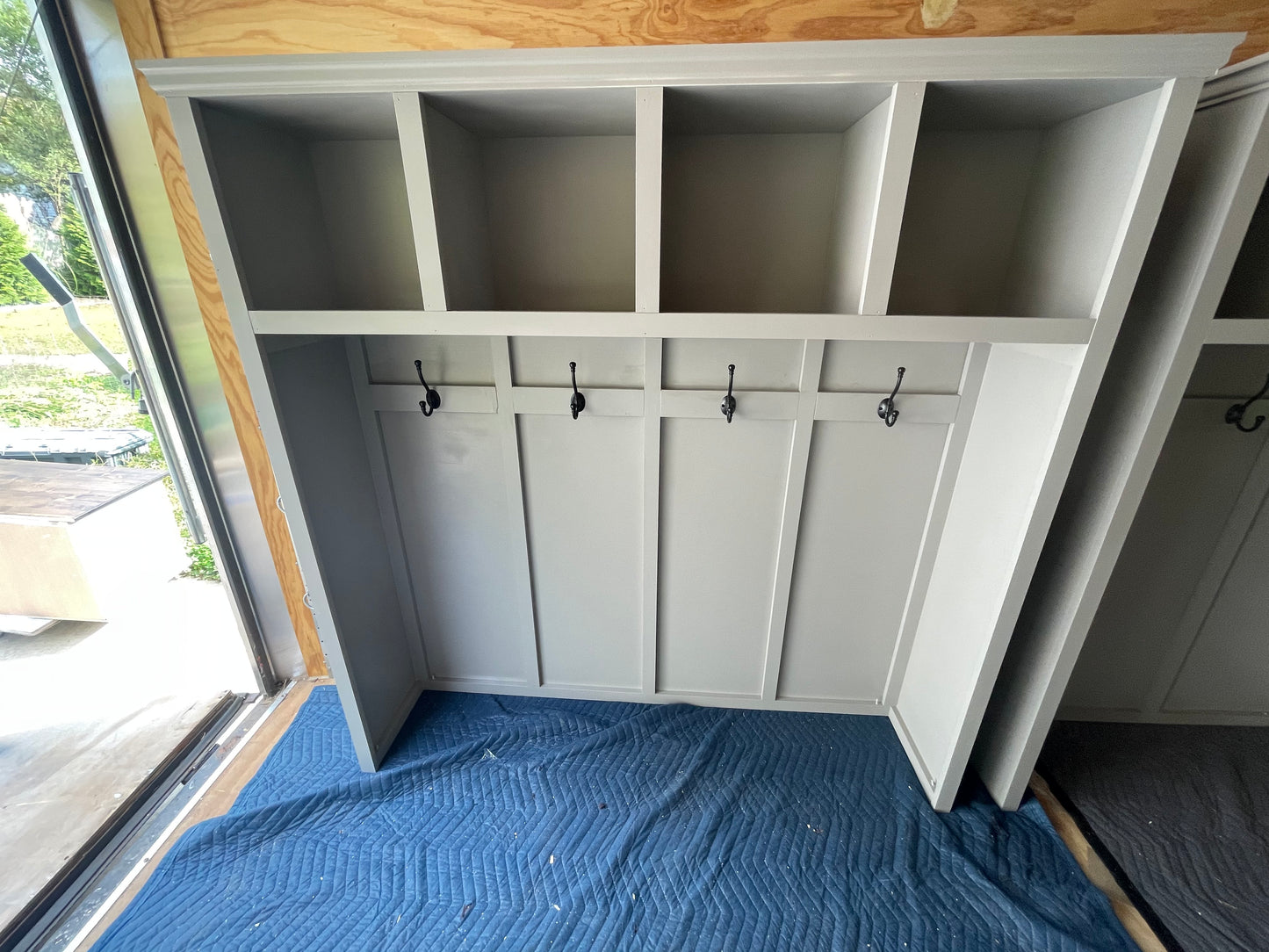 Farmhouse Halltree | Mudroom locker Farmhouse Halltree | Mudroom locker | hall tree | entryway furniture | bench with storage | shaker cabinet| hall tree | entryway furniture | bench with storage | shaker cabinet