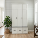The Lindenhall Mudroom 3 Lockers with Drawers