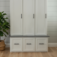 The Lindenhall Mudroom 3 Lockers with Drawers