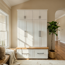 The Briarcliff Halltree || Double Mudroom Locker and Drawer