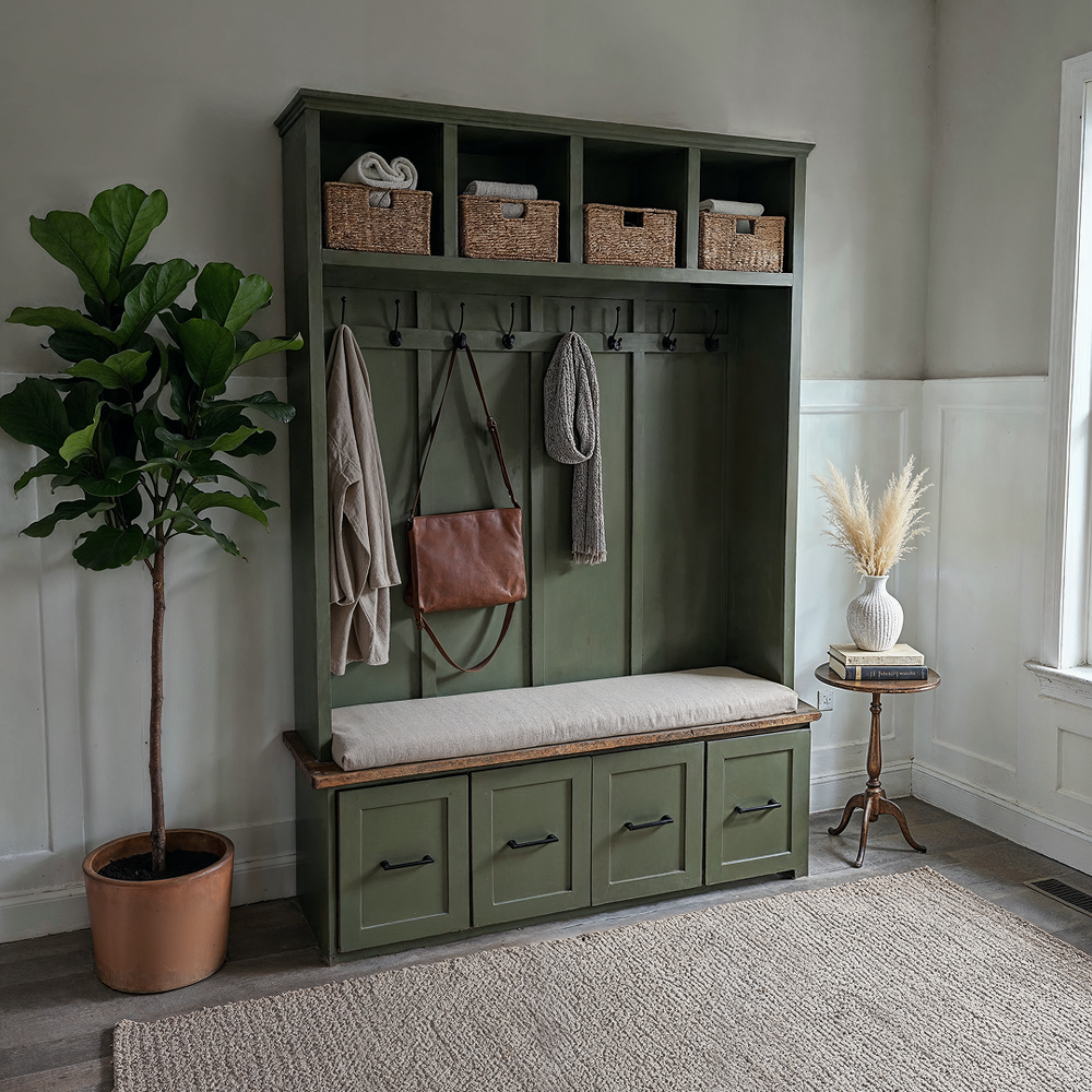 The Esther Halltree || 4 Drawer