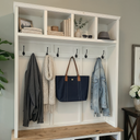 The Oconee Farmhouse Halltree || 4 Open Cubbies