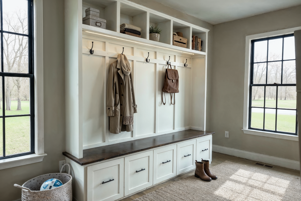 The Mudroom Company, Manage your Entryway with Custom Furniture