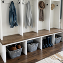 The Franklin Halltree || 4 Open Lockers