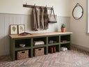 Fern Nook || Eight-Cubby Bench