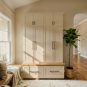 The Briarcliff Halltree || Double Mudroom Locker and Drawer