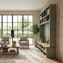 The Brentwood Halltree || Entryway Bench with Shelves