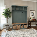 The Oconee Farmhouse Halltree || 4 Open Cubbies