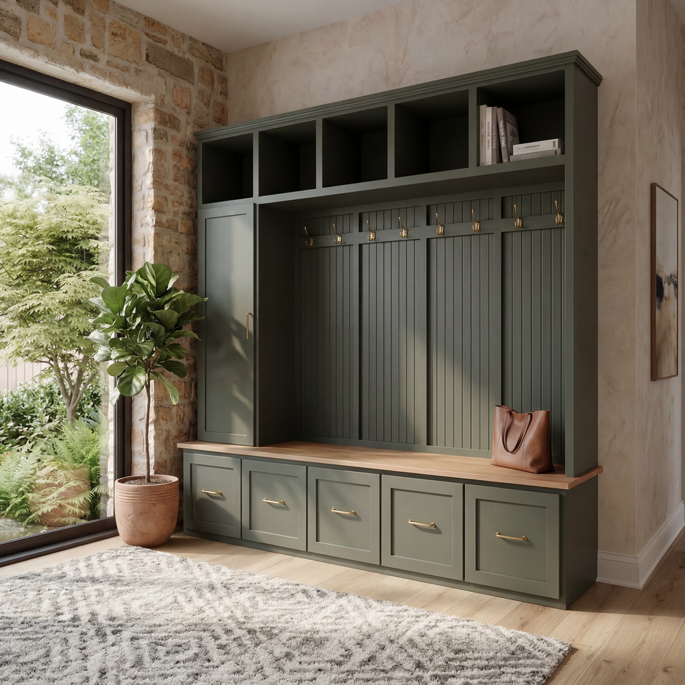 The Monarch 5 Drawer Halltree