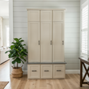 The Lindenhall Mudroom 3 Lockers with Drawers
