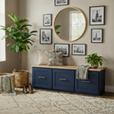 Whisper Nook || Triple-Drawer Bench