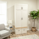 The Tallnook Mudroom Cabinet with Storage Lockers