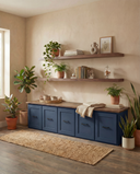 Bramble Nook || Five-Drawer Bench