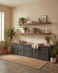 Bramble Nook || Five-Drawer Bench