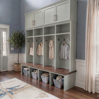 The Franklin Halltree || 4 Open Lockers