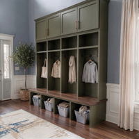 The Franklin Halltree || 4 Open Lockers